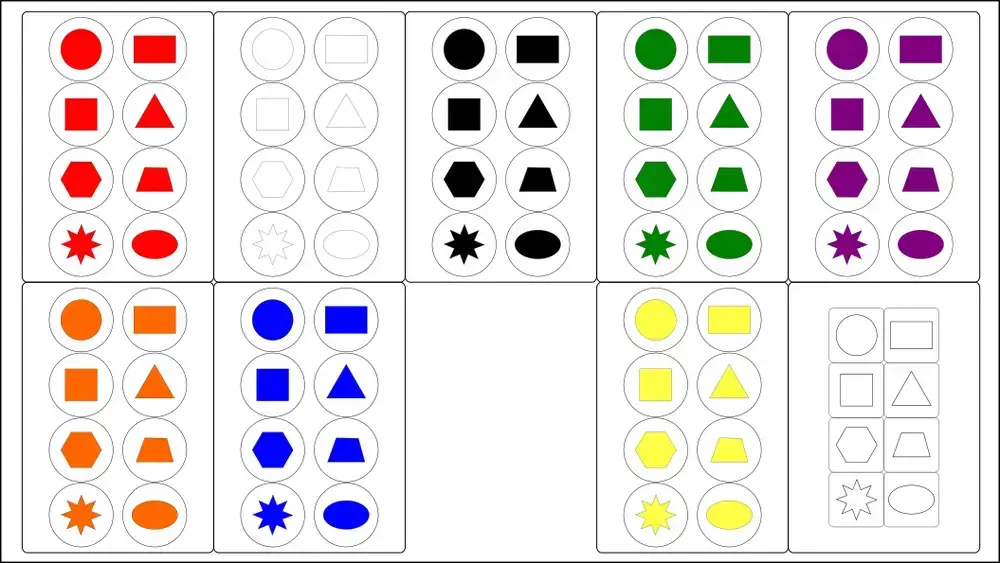 Kolečka - Geometrické tvary