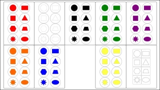 Kolečka - Geometrické tvary
